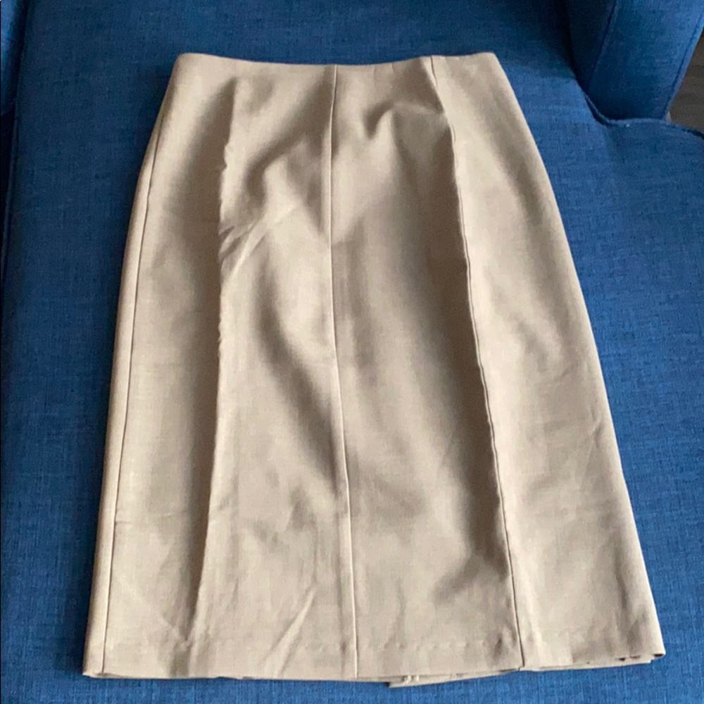 Beige skirt